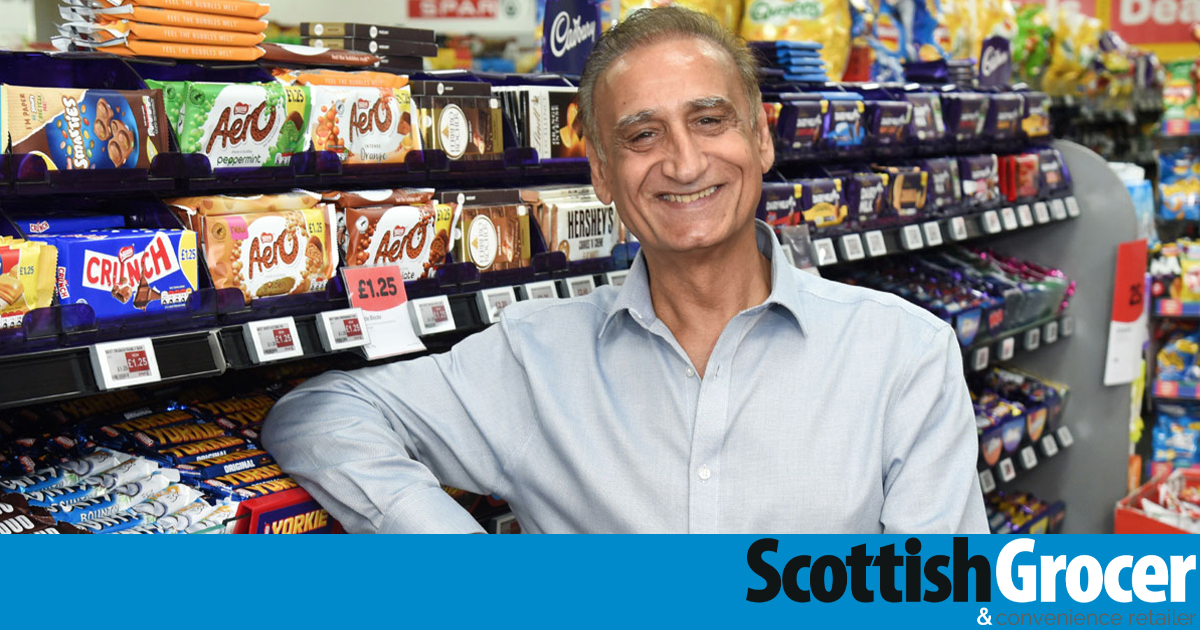 Double Celebration For Spar Scotland Retailer Saleem Sadiq Scottish