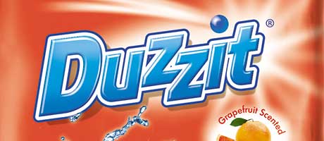 With wipes, easy Duzzit