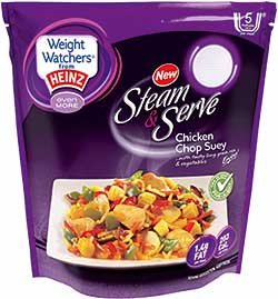 Weight Watchers’ Steam & Serve is the latest addition to the range. 