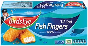 Birds Eye fish fingers are a freezer essential, at home and for convenience stores, the firm argues.