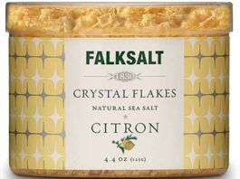 Pyramid salting – flavoured natural salt crystals