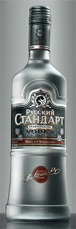 Tsar of the show! Russian Standard vodka, fastest-growing brand in the 2012 - 2013 off-trade top 50.