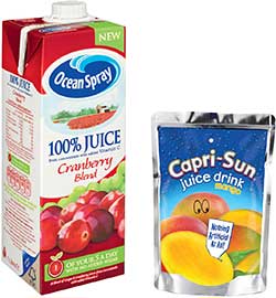 Coca-Cola Enterprises expanded its range of Ocean Spray products last year and also added a new Mango product to its range of Capri-Sun juice drinks.