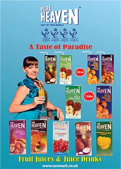 Pure Heaven from Sun Mark Ltd is exported to nearly 100 countries worldwide and is said to be the best-selling drink in many markets.