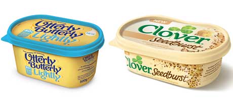 Dairy Crest says its Utterly Butterly brand is worth £1.3bn and growing 2.4%; it recently introduced Clover Seedburst. 