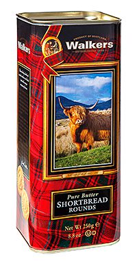 WALKERS has added two new shortbread “drums” to its portfolio. The products pay homage to two Scottish icons - the red deer stag and the Highland cow. The stag drum features the Monarch of the Glen painting by Sir Edward Landseer and contains chocolate chip shortbread.