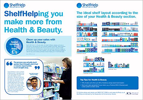 P&G’s www.shelfhelp.co.uk provides c-store retailers with expert merchandising advice in health and beauty and other categories