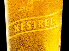 Beer brand flies back LAGER brand Kestrel, which appeared on shelves and in bars across the UK in the 1980s and 90s relaunched last month with a full range of lagers promised, and a new Scottish connection.