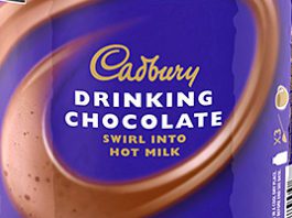 Hot chocolate joins basket Hot chocolate joins basket