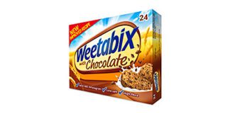 CHOCOLATE Weetabix is now Weetabix With Chocolate as part of a relaunch designed to reinforce the brand’s healthy image.