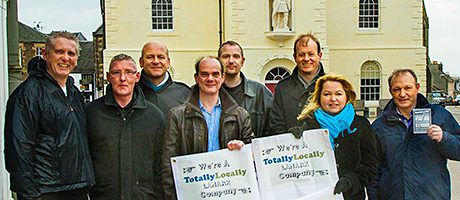 Lanark totals up the local touch Members of Lanark Business Group launch Totally Locally Lanark.