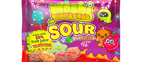 Kids sweets in value lead – Category growth Bazooka Candy Brands added Moshi Monsters Sour Gummies to its range earlier this year. Price-marked packs of Big Baby Pop and Juicy Drop Pop have also recently been introduced.