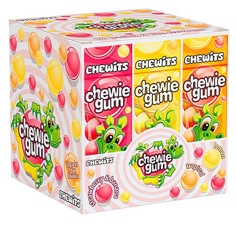 Chewits Extreme Sour Apple and Xtreme Tutti Frutti, appeal more to teenagers, Lane said, because they have a “mouth-watering sour taste” that teens like. 