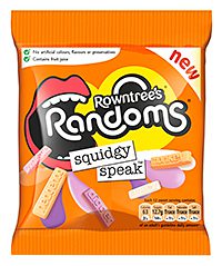 SUGAR confectionery and chocolate manufacturer Nestlé Confectionery has extended its Rowntree’s Randoms range with the introduction of Squidgy Speak.