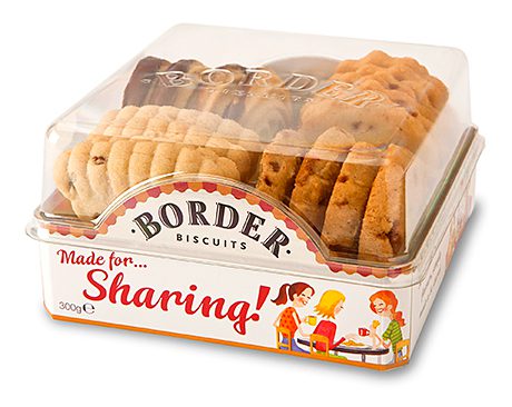 BORDER Biscuits has recently introduced sharing packs of its biscuits which include Strawberry and Cream Shortbread, Toffee Apple Crumbles, Butterscotch Crunch and Milk Chocolate Viennese.