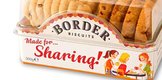BORDER Biscuits has recently introduced sharing packs of its biscuits which include Strawberry and Cream Shortbread, Toffee Apple Crumbles, Butterscotch Crunch and Milk Chocolate Viennese.