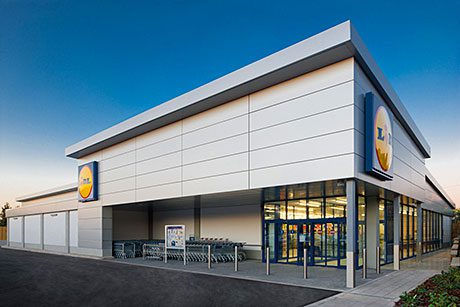 Lidl, above, and Aldi both posted record market share levels in the latest Kantar Worldpanel results.