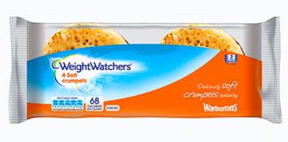 WEIGHT Watchers has extended its range of bakery products with the launch of Weight Watchers Soft Crumpets, baked by Warburtons.