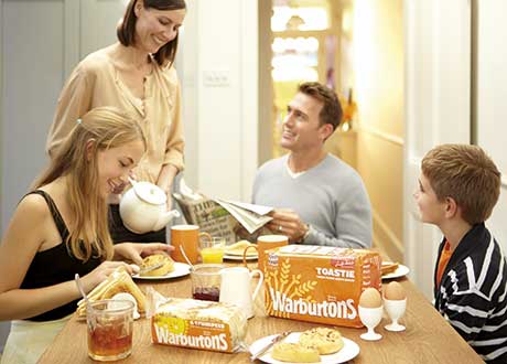 Warburtons stresses the importance of bread to small stores, especially its Toastie loaf.