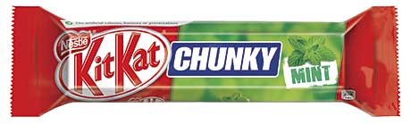 THE votes have been counted and the chocoholics’ verdict is in. Chunky Mint is KitKat’s new Chunky Champion and becomes a permanent addition to the Nestlé range.