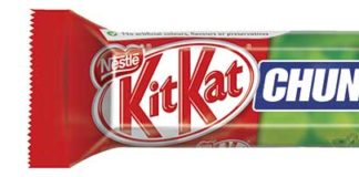 THE votes have been counted and the chocoholics’ verdict is in. Chunky Mint is KitKat’s new Chunky Champion and becomes a permanent addition to the Nestlé range.