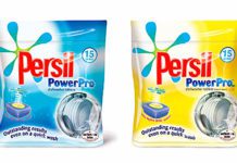 OLLOWING the launch, three years ago, of laundry giant Persil’s washing-up liquid the brand has now entered the dishwasher market with a new range of tablets.