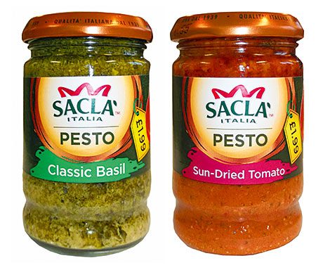 PRICE-MARKED packs of food lines Sacla’ pesto, Nando’s Peri-Peri sauces and marinades, and Pizza Express salad dressings, are to be introduced into wholesalers and convenience retailers.