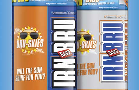 Barr Britvic merger bites the dust, revised offer rejected Barr has an Irn-Bru promotion, called Bru-Skies, and two new sour flavours of Rockstar – designed to push summer sales.