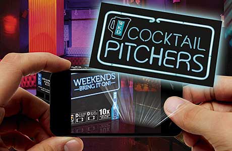 WKD drinkers can download a special cocktail app to their smartphones, invent wacky combinations and then share them with other enthusiasts on-line.