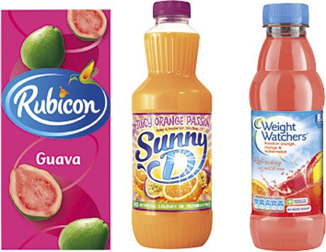 Rubicon plans a £2m nationwide ad campaign to promote its exotic drinks to the mainstream market as well as ethnic consumers. Sunny D adds raspberry and passion fruit to its orange juices. Weight Watchers joins the tropical flavour trend with watermelon and mango-flavoured drinks.