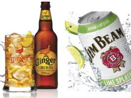 Long tall profits – Maxxium UK Ginger Grouse and Jim Beam Lime Splash, two ready-to-drink mixes designed to appeal to younger consumers.