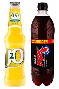 Britvic’s new-for-summer kid on the block, J2O Pear Gold, is backed by a big marketing campaign in support of the brand. Low-calorie cola Pepsi Max is growing sales year on year.