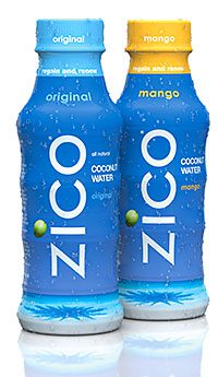 COCONUT water’s hydrating properties make it a perfect drink for active types during summer, according to American brand Zico.