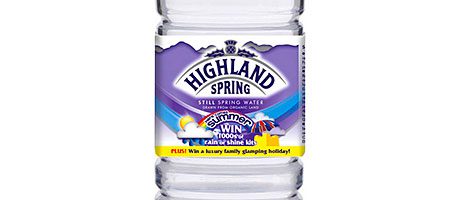 Avoid water shortages Highland Spring bottled water