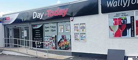 The Day-Today that opened recently at Wallyford in East Lothian. The store occupies a site in the town once taken by a pub.