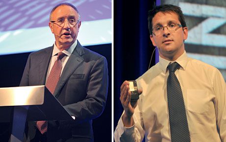 George Benson, above left, important for senior managers to explain the importance of taking carefully considered risks. James Withers, above right, never more important to tell Scotland’s food and drink story.