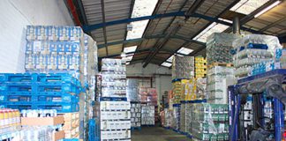 HMRC officials worked for 48 hours to remove duty-fraud alcohol from three storage untis in the English Midlands.