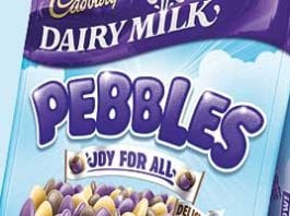 Cadbury Dairy Milk in pebble dash – something new from Mondelez
