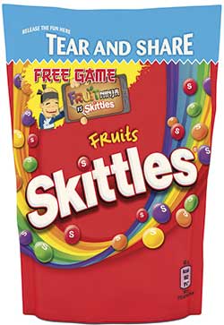 SKITTLES is joining forces with David Cameron’s current favourite pastime, Fruit Ninja.