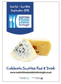 An example of last year’s Scottish Food & Drink Fortnight’s downloadable POS material. As this issue of Scottish Grocer went to press, materials for 2013 were expected to go online soon.