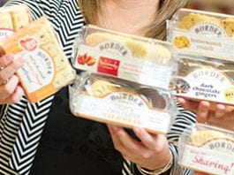 Added to the list – Biscuit firm expands availability Susanna Lloyd,left, Asda Regional Buyer Scotland and Northern Ireland, and Louise Creevy, right, national account manager Border Biscuits, in Asda with the newly listed Border Biscuits lines.