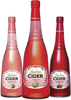 The Lambrini Cider range – introduced after research identified a gap in the market for a female-focused cider, says brand owner Halewood International.