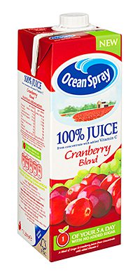 Cranberry is the UK’s third favourite juice flavour, after apple and orange.