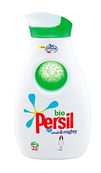 Concentrated laundry liquids such as Persil Small & MIghty are designed to appeal to environment-conscious shoppers. 