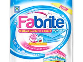 Sheets to wash the sheets Fabrite