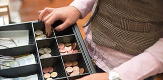 27% of retailers are concerned about employee theft of stock and 14% list employee theft of cash as a concern, according to the Retail Fraud Survey.