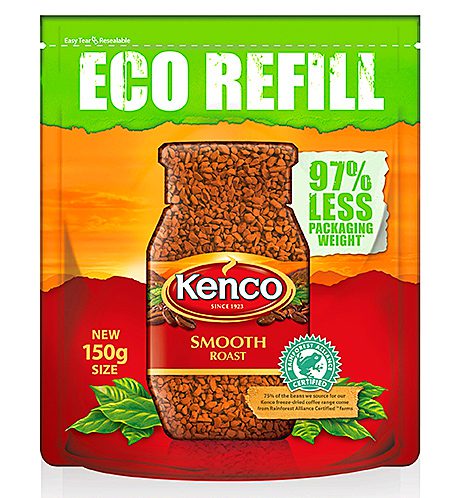 Kenco’s Eco Refill packs are now worth £9.1m