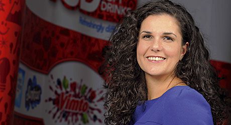 Vimto Soft Drinks marketing manager Emma Hunt