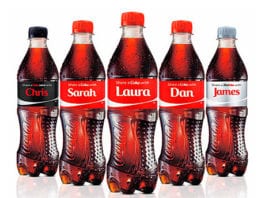 Name your own – Tour for Coca-Cola COCA-Cola’s Share a Coke summer campaign that features personalised bottles of the world’s biggest-selling soft drink has gone on the road.