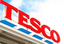 Tesco says things are looking up